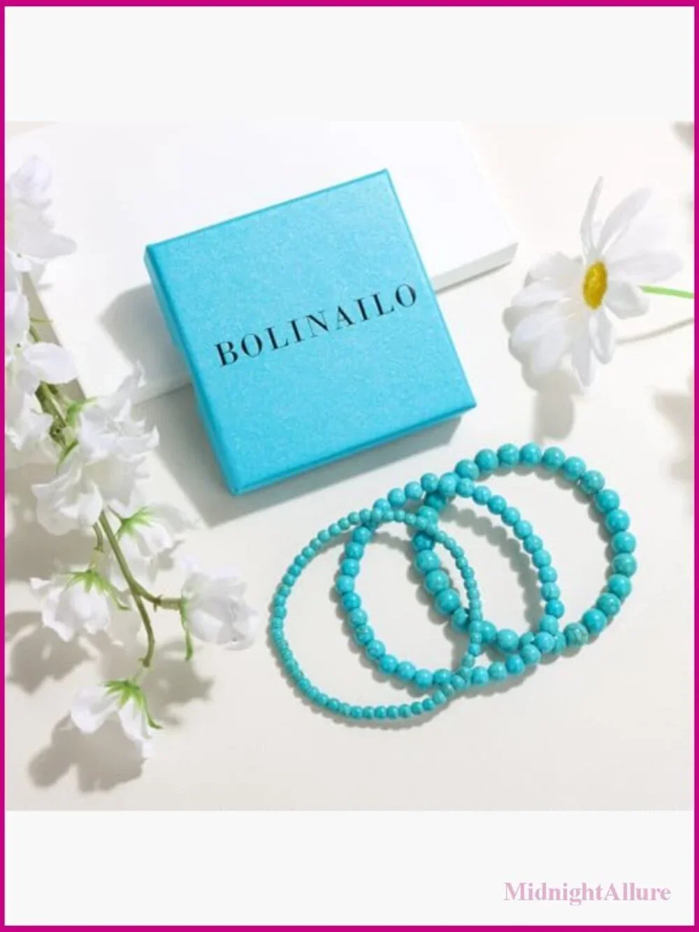 3pcs Natural Healing Crystal Bracelet Set - Stretch Beaded Gemstone Jewelry for
